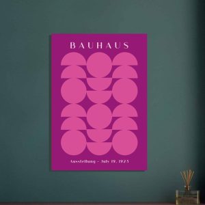 Artfulprints Poster Bauhaus – Ausstellung 1923 – 70×100 cm – Paars Artfulprints Poster Bauhaus – Ausstellung 1923 – 70×100 cm – Paars