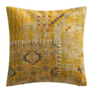 Calma House Kussenhoes Dinka – Mosterd – 45×45 Calma House Kussenhoes Dinka – Mosterd – 45×45