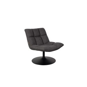 Dutchbone Bar Loungestoel Donker Grijs Dutchbone Bar Loungestoel Donker Grijs