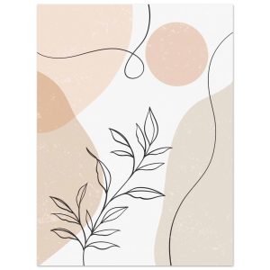 Artfulprints Poster Boho – Whispering lines – 30×40 cm – beige