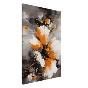 Artfulprints Canvas Abstract floral expression canvas – 60×90 cm – Ora Artfulprints Canvas Abstract floral expression canvas – 60×90 cm – Ora