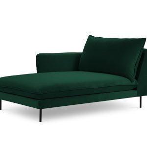 Cosmopolitan Design linker meridiaan Vienna flueel, flessengroen – 170 Cosmopolitan Design linker meridiaan Vienna flueel, flessengroen – 170