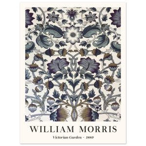 Artfulprints Poster William Morris – Victorian garden 1889 – 30×40 cm Artfulprints Poster William Morris – Victorian garden 1889 – 30×40 cm