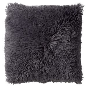 FLUFFY – sierkussen 60×60 cm – superzacht – XL kussen – Charcoal Gray FLUFFY – sierkussen 60×60 cm – superzacht – XL kussen – Charcoal Gray