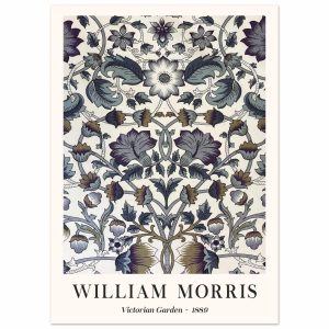 Artfulprints Poster William Morris – Victorian garden 1889 – 50×70 cm Artfulprints Poster William Morris – Victorian garden 1889 – 50×70 cm