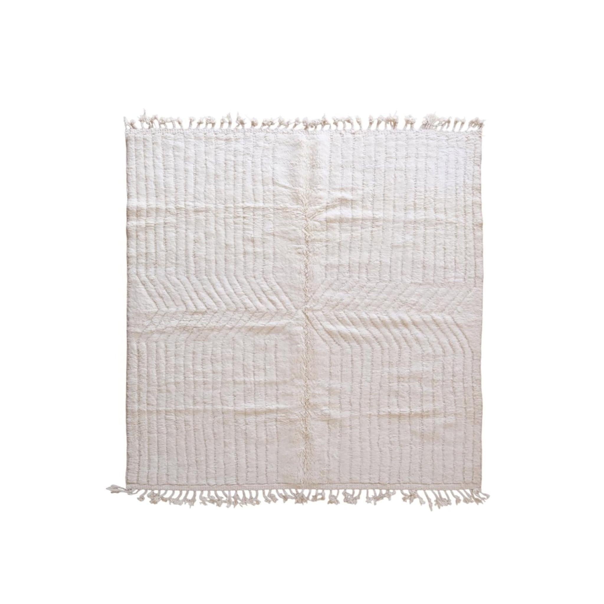 AFK Living vloerkleed Berber - handgemaakt - Wol - 240 x 256 cm