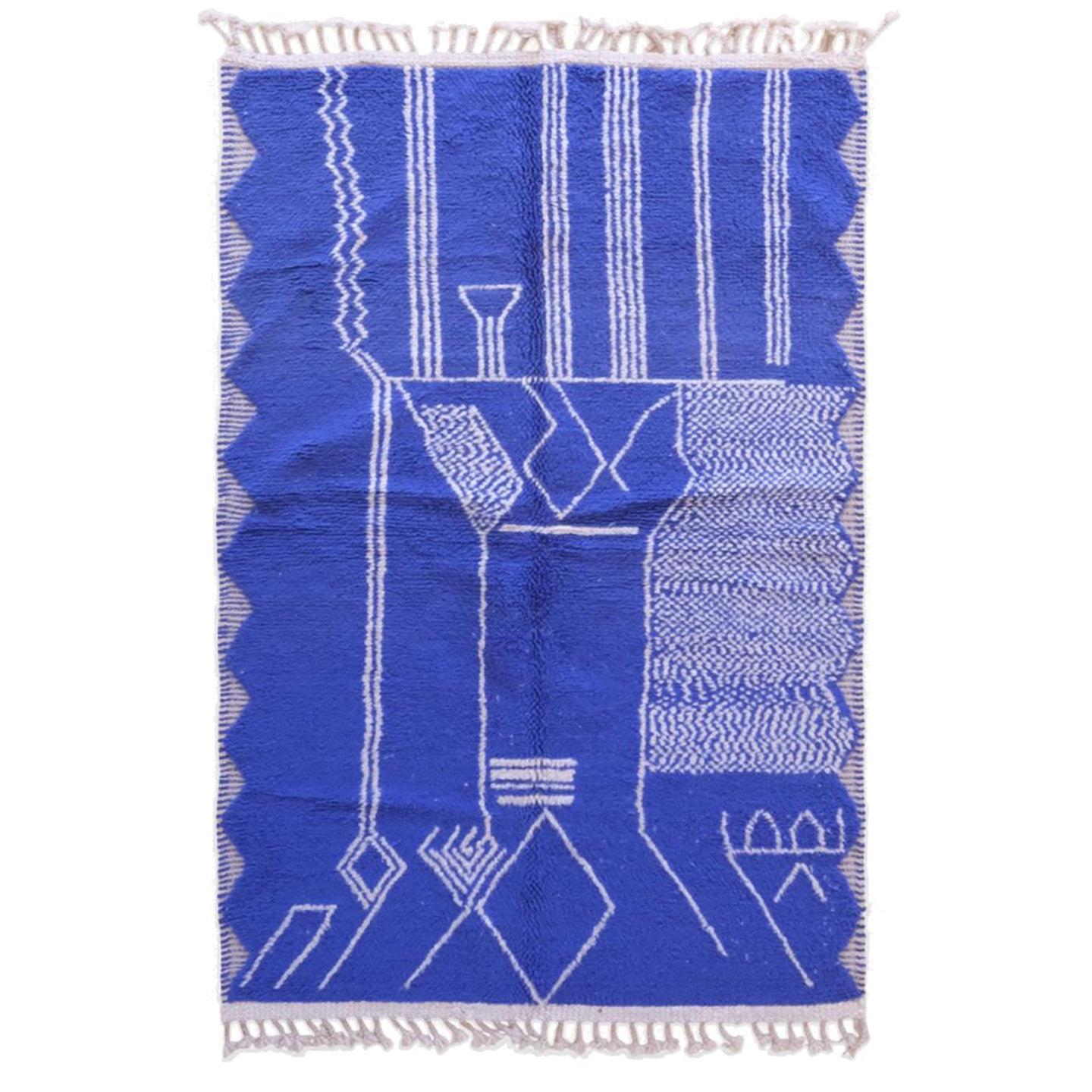AFK Living vloerkleed Berber - handgemaakt - Wol - 152 x 247 cm
