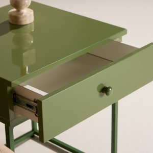 BRAM nachtkastje Luaro – groen – 41 x 41 cm BRAM nachtkastje Luaro – groen – 41 x 41 cm