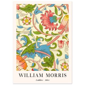 Artfulprints Poster William Morris – Lodden 1884 – 50×70 cm – Meerkleu