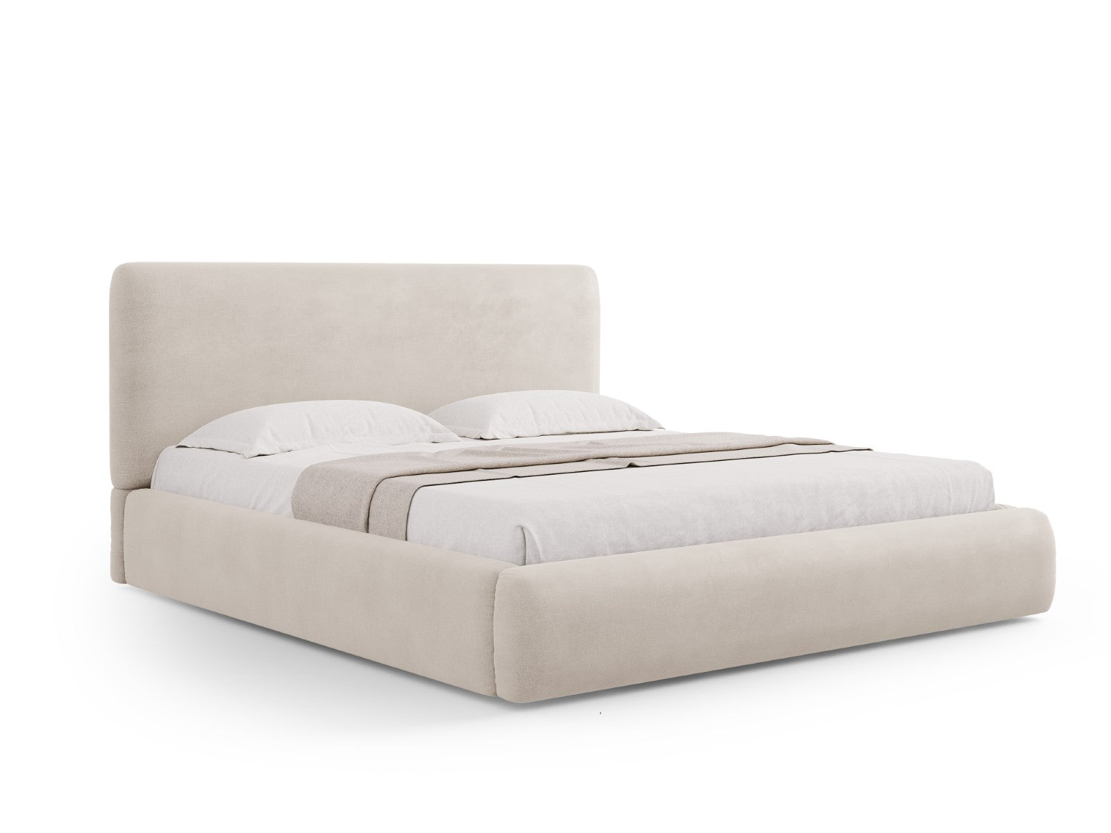 Cosmopolitan Design Opbergbed met hoofdeinde Colonel 180x200cm, chenil
