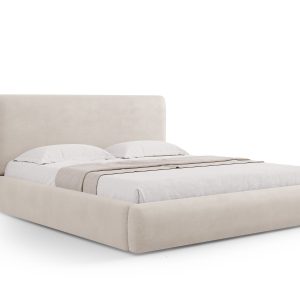 Cosmopolitan Design Opbergbed met hoofdeinde Colonel 140x200cm, chenil Cosmopolitan Design Opbergbed met hoofdeinde Colonel 140x200cm, chenil
