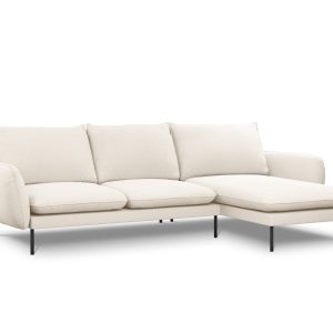 Cosmopolitan Design rechter hoekbank Vienna 5-zits, boucle, beige – 17 Cosmopolitan Design rechter hoekbank Vienna 5-zits, boucle, beige – 17