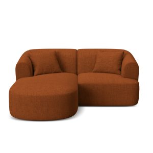 Cosmopolitan Design Modulaire hoekbank links Campi 3-zits, structurele Cosmopolitan Design Modulaire hoekbank links Campi 3-zits, structurele