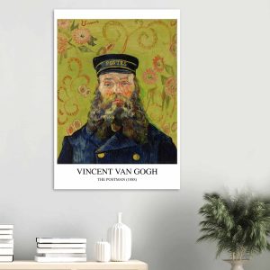 Artfulprints Vincent van Gogh – The Postman 1888 poster 70×100 cm Artfulprints Vincent van Gogh – The Postman 1888 poster 70×100 cm