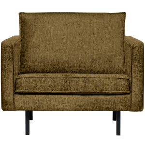 WOOOD fauteuil Rodeo – Structure Velvet – Brass – 85x105x86 WOOOD fauteuil Rodeo – Structure Velvet – Brass – 85x105x86