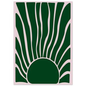 Artfulprints Poster Matisse – Flora flow – A4 21×29.7 cm – Donkergroen Artfulprints Poster Matisse – Flora flow – A4 21×29.7 cm – Donkergroen