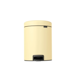 Brabantia NewIcon Pedaalemmer, 5 liter, kunststof binnenemmer – Mellow Brabantia NewIcon Pedaalemmer, 5 liter, kunststof binnenemmer – Mellow