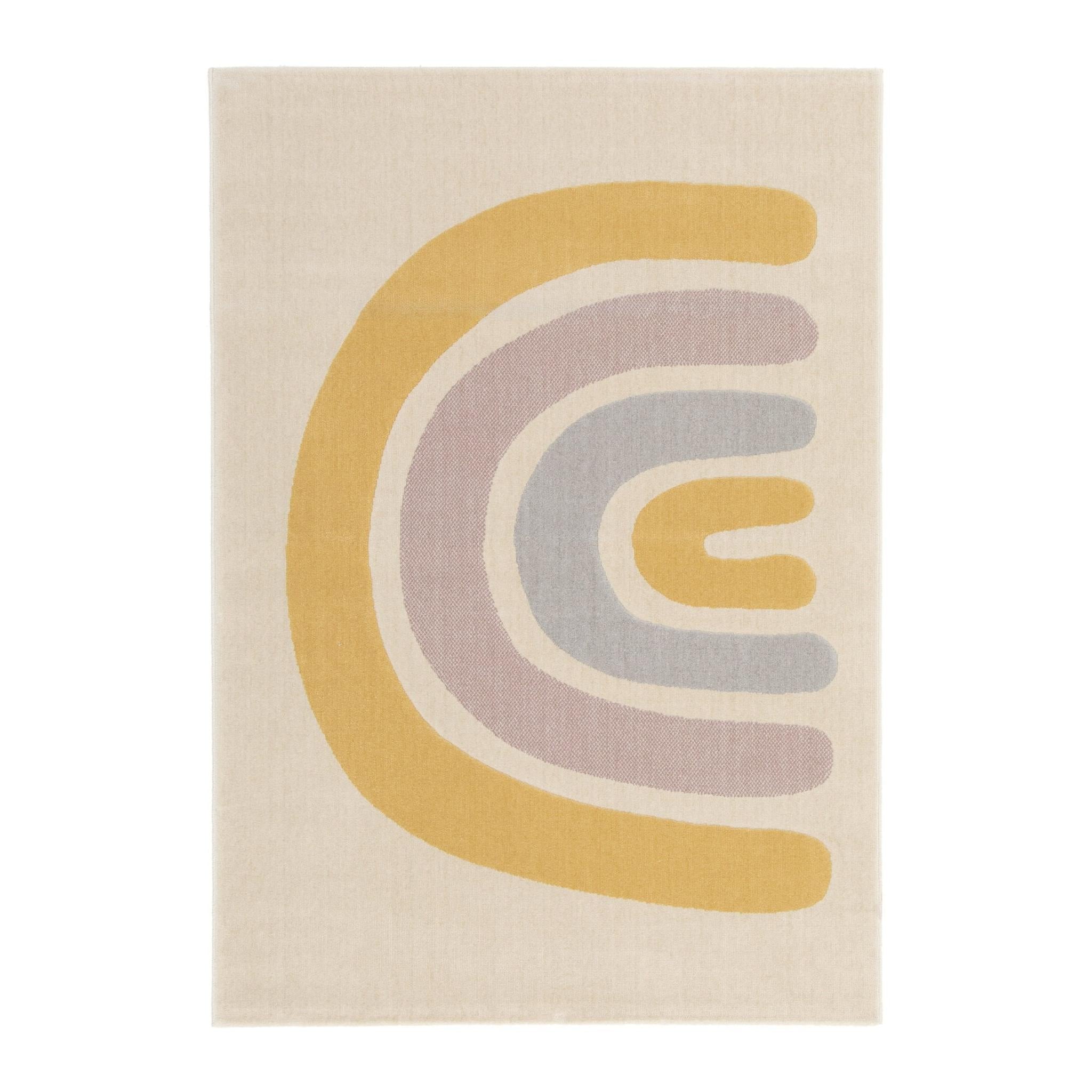 AFK Living vloerkleed Regenboog - zeer zacht - veelkleurig - 120 x 170