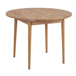 Calicosy – Ronde uitschuifbare eettafel KLARA – 100x100x75 cm Calicosy – Ronde uitschuifbare eettafel KLARA – 100x100x75 cm