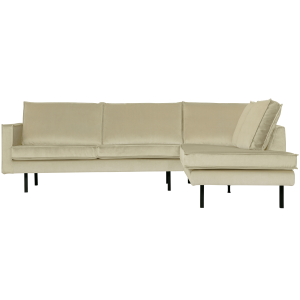 WOOOD hoekbank rechts Rodeo – Velvet – Pistache – 85x266x86/213 WOOOD hoekbank rechts Rodeo – Velvet – Pistache – 85x266x86/213