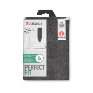 Brabantia Strijkplankhoes B, 124×38 cm, 2mm schuim – Denim Black Brabantia Strijkplankhoes B, 124×38 cm, 2mm schuim – Denim Black