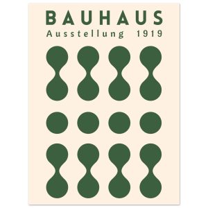 Artfulprints Poster Bauhaus – Ausstellung green – 30×40 cm – Donkergro Artfulprints Poster Bauhaus – Ausstellung green – 30×40 cm – Donkergro