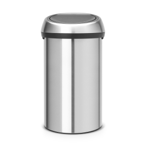 Brabantia Touch Bin afvalemmer, 60 liter – Matt Steel Fingerprint Proo Brabantia Touch Bin afvalemmer, 60 liter – Matt Steel Fingerprint Proo