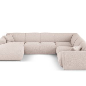 Cosmopolitan Design Panoramische hoekbank rechts Nolio 6-zits, chenill Cosmopolitan Design Panoramische hoekbank rechts Nolio 6-zits, chenill