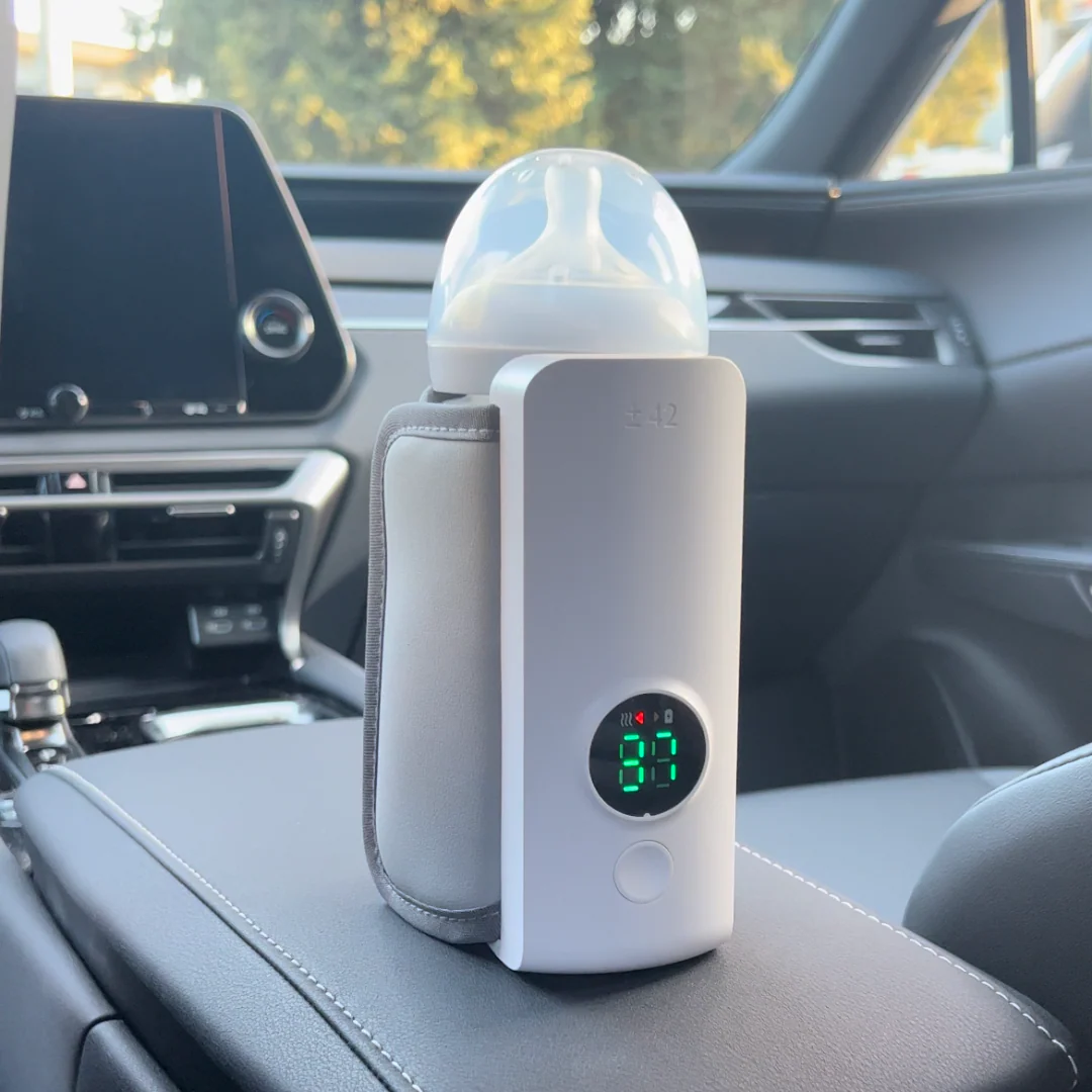 Oplaadbare Flessenmelkverwarmer – Baby Reizen