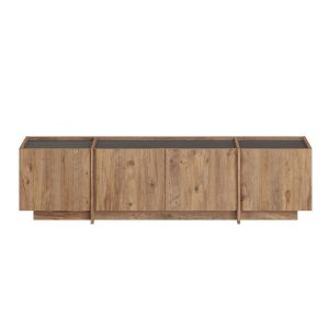 Calicosy – TV-meubel ARVEN – beige 180x90x75 cm Calicosy – TV-meubel ARVEN – beige 180x90x75 cm