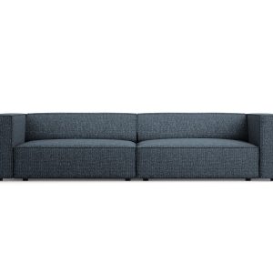 Cosmopolitan Design Bank Arendal 4-zits, chenille, koningsblauw – 102x Cosmopolitan Design Bank Arendal 4-zits, chenille, koningsblauw – 102x