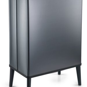 Curver Verto High – Prullenbak 54L – Grijs Blauw – 44x27x69cm