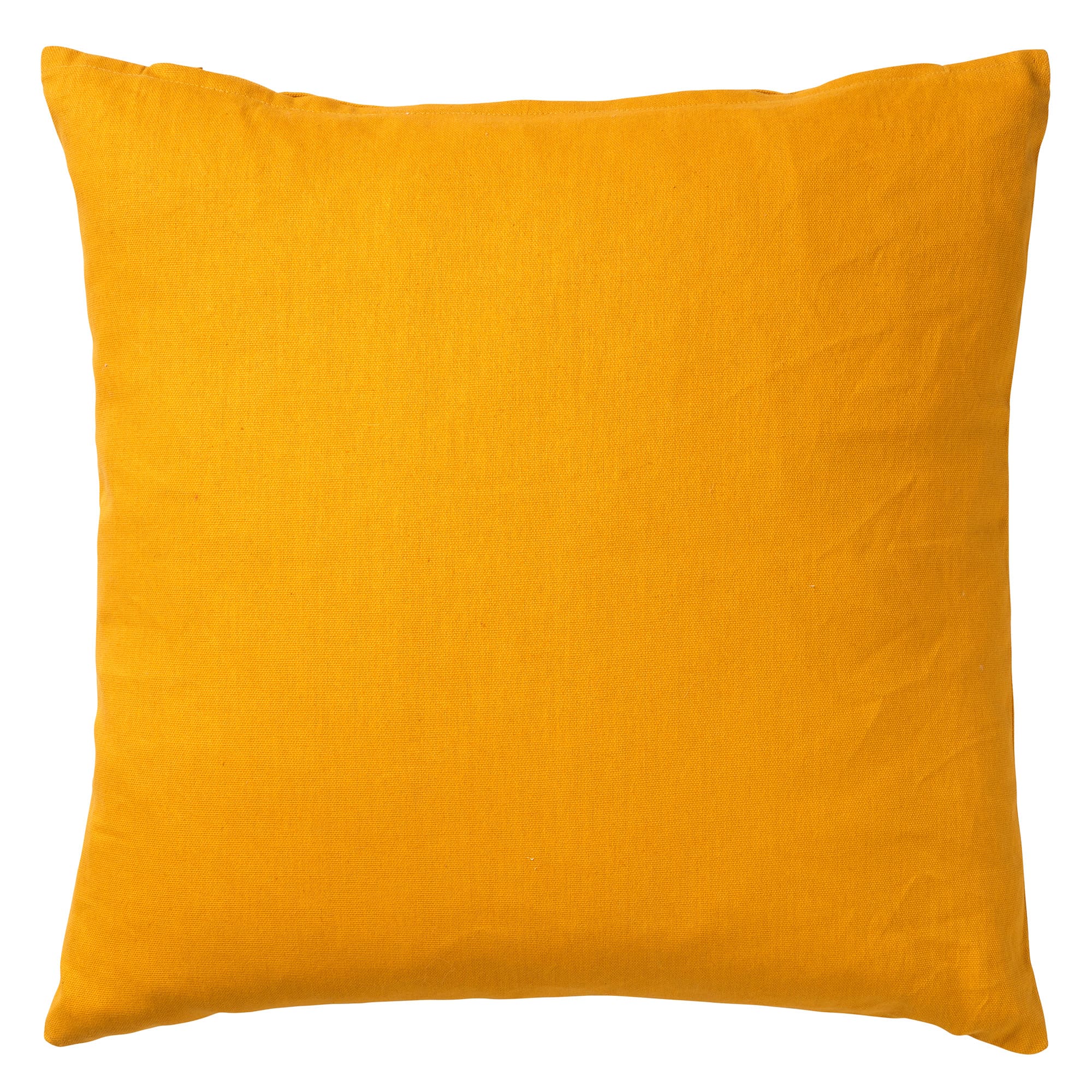 JAMES - Kussenhoes 45x45 cm - duurzaam katoen - effen kleur - Golden G