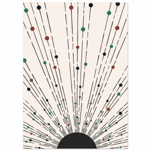 Artfulprints Poster Boho wall art – Boho arches II – 50×70 cm – Meerkl Artfulprints Poster Boho wall art – Boho arches II – 50×70 cm – Meerkl