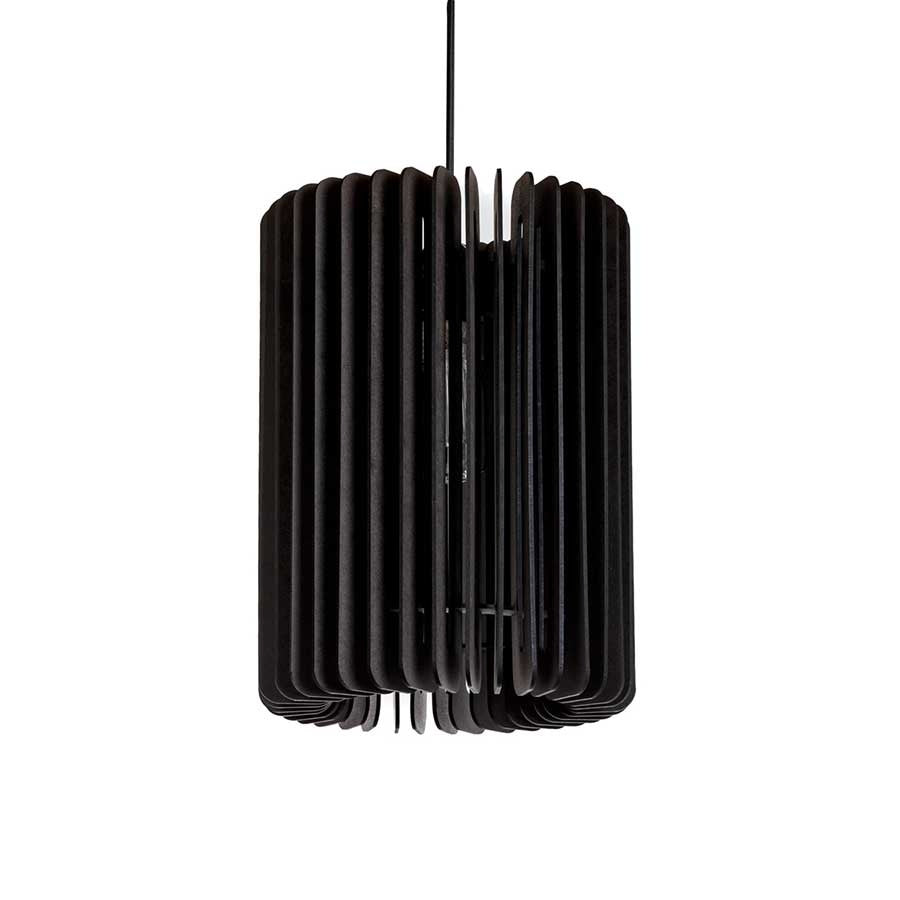 Blij Design hanglamp Edge - 1 lichts - 26 x 135 cm - zwart