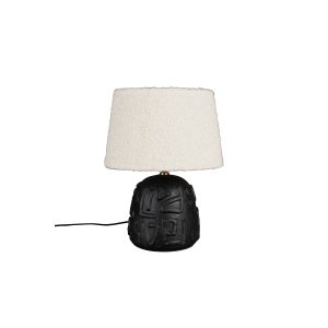 Dutchbone Renzo Tafellamp – Zwart Dutchbone Renzo Tafellamp – Zwart