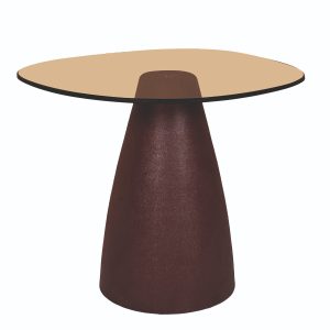 Brix bijzettafel Mylon Burgundy – 50cm – bruin Brix bijzettafel Mylon Burgundy – 50cm – bruin