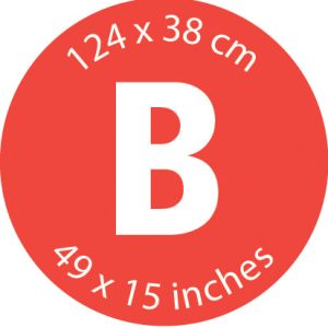 Brabantia Strijkplankhoes B, 124×38 cm, 8 mm foam – Denim Grey Brabantia Strijkplankhoes B, 124×38 cm, 8 mm foam – Denim Grey