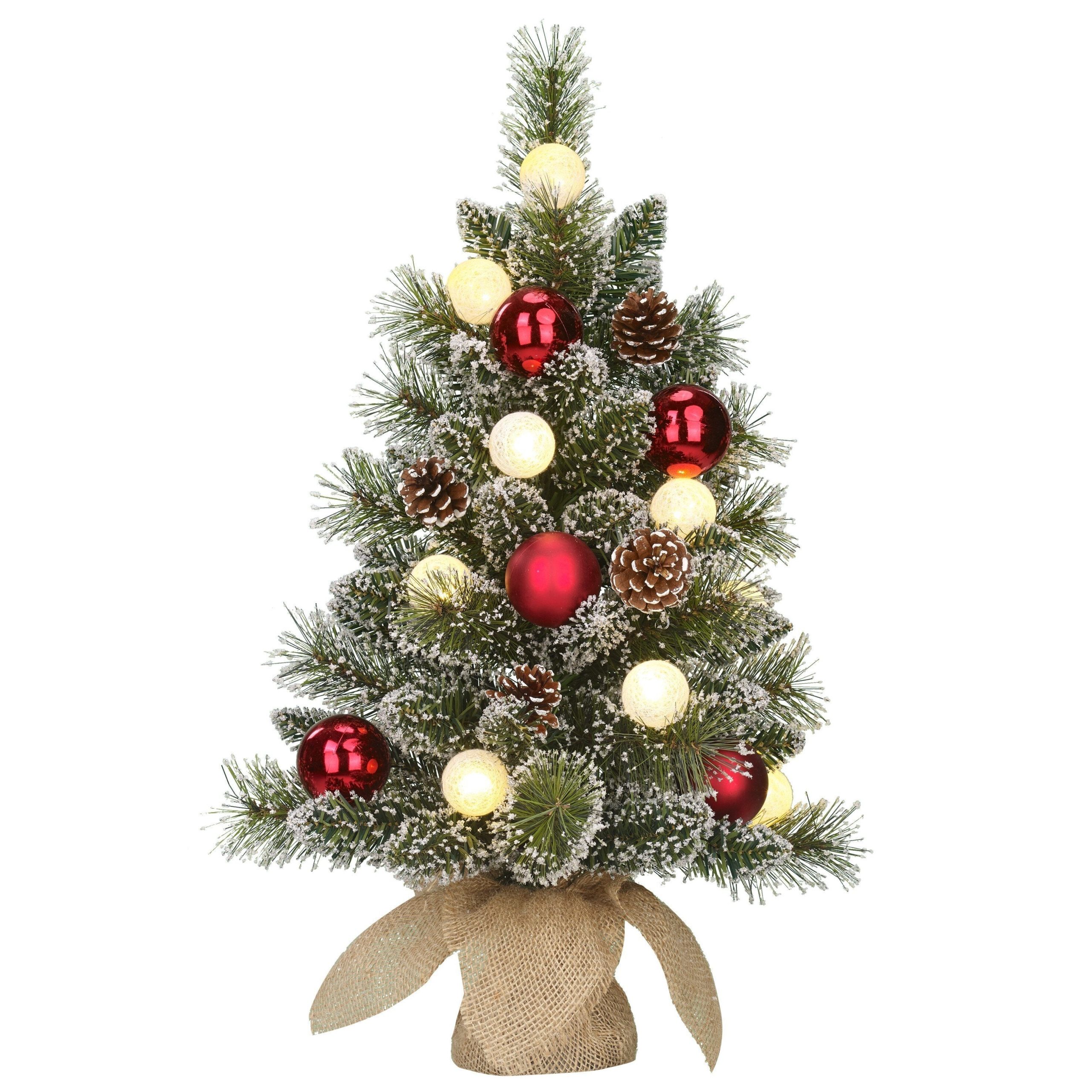 Black Box Trees Kaprun Kunstkerstboom in Jute - Kunst Kerstboom H60 x
