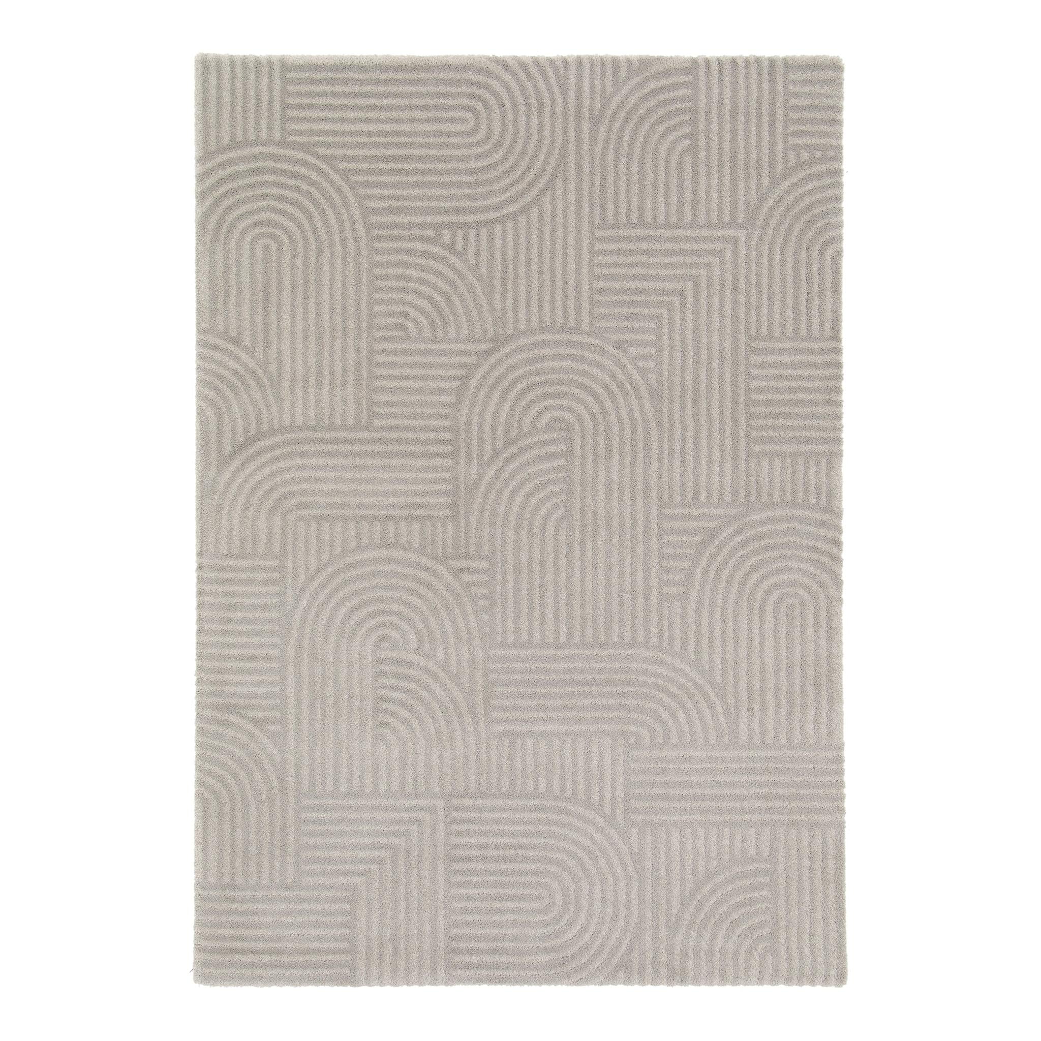 AFK Living vloerkleed Portofino - zeer zacht - grijs - 160 x 230 cm