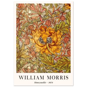 Artfulprints Poster William Morris – Honeysuckle II 1876 – A4 21×29.7 Artfulprints Poster William Morris – Honeysuckle II 1876 – A4 21×29.7