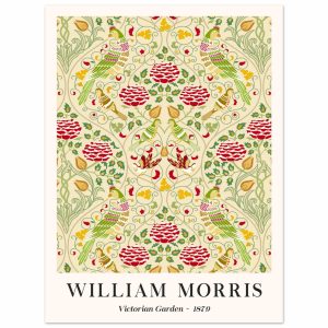 Artfulprints Poster William Morris – Victorian garden 1879 – 30×40 cm Artfulprints Poster William Morris – Victorian garden 1879 – 30×40 cm