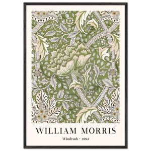 Artfulprints Poster met Lijst William Morris – Windrush 1883 – 70×100 Artfulprints Poster met Lijst William Morris – Windrush 1883 – 70×100