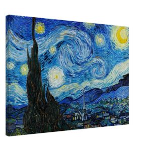Artfulprints Canvas Vincent van Gogh – Starry night canvas – 70×50 cm Artfulprints Canvas Vincent van Gogh – Starry night canvas – 70×50 cm