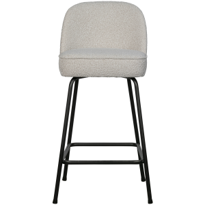 WOOOD barstoel Vogue – Velvet – Naturel – 89x50x55 WOOOD barstoel Vogue – Velvet – Naturel – 89x50x55
