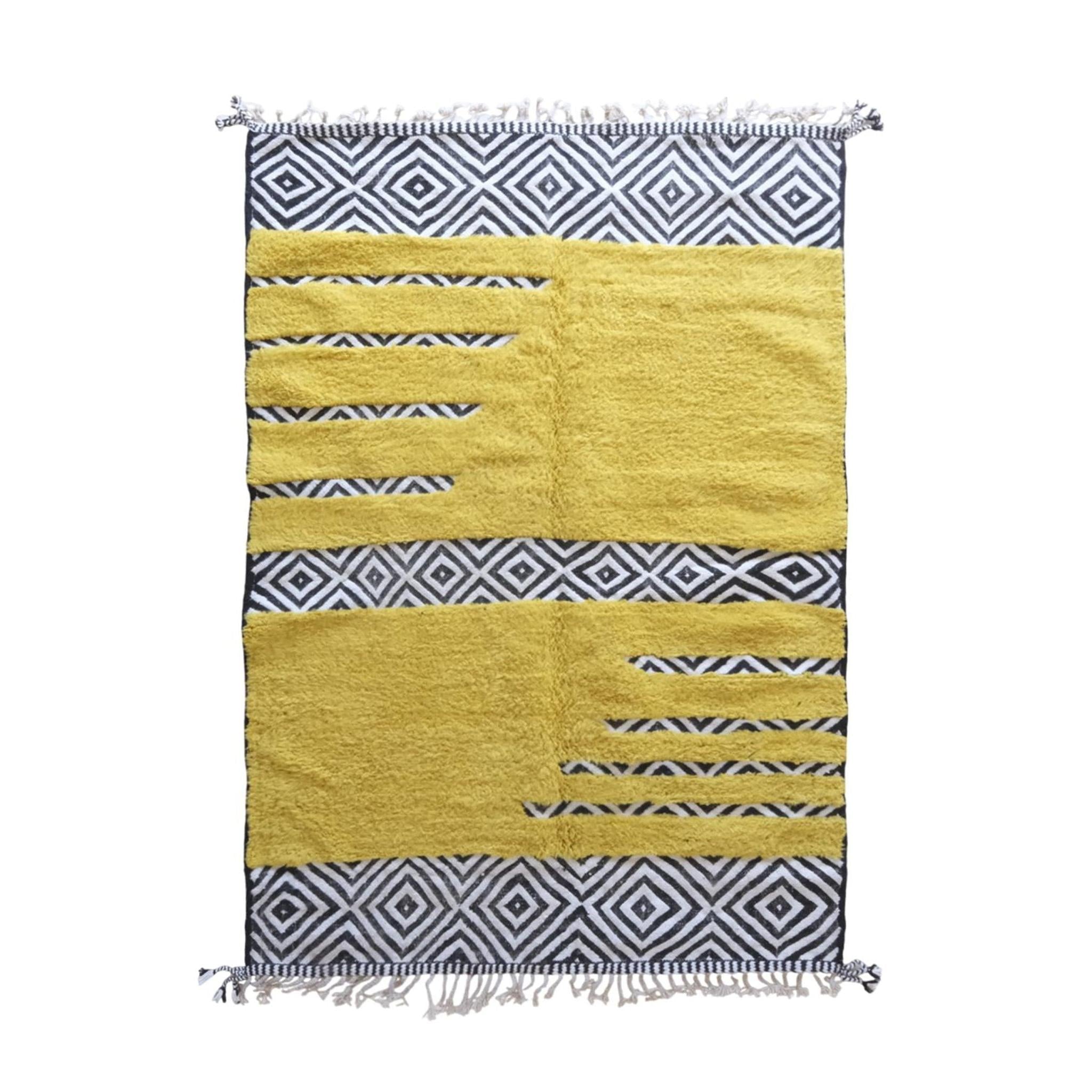 AFK Living vloerkleed Berber - handgemaakt - Wol - 196 x 296 cm