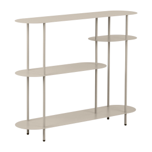 Artichok Riana metalen boekenkast beige – 118 x 97 cm Artichok Riana metalen boekenkast beige – 118 x 97 cm