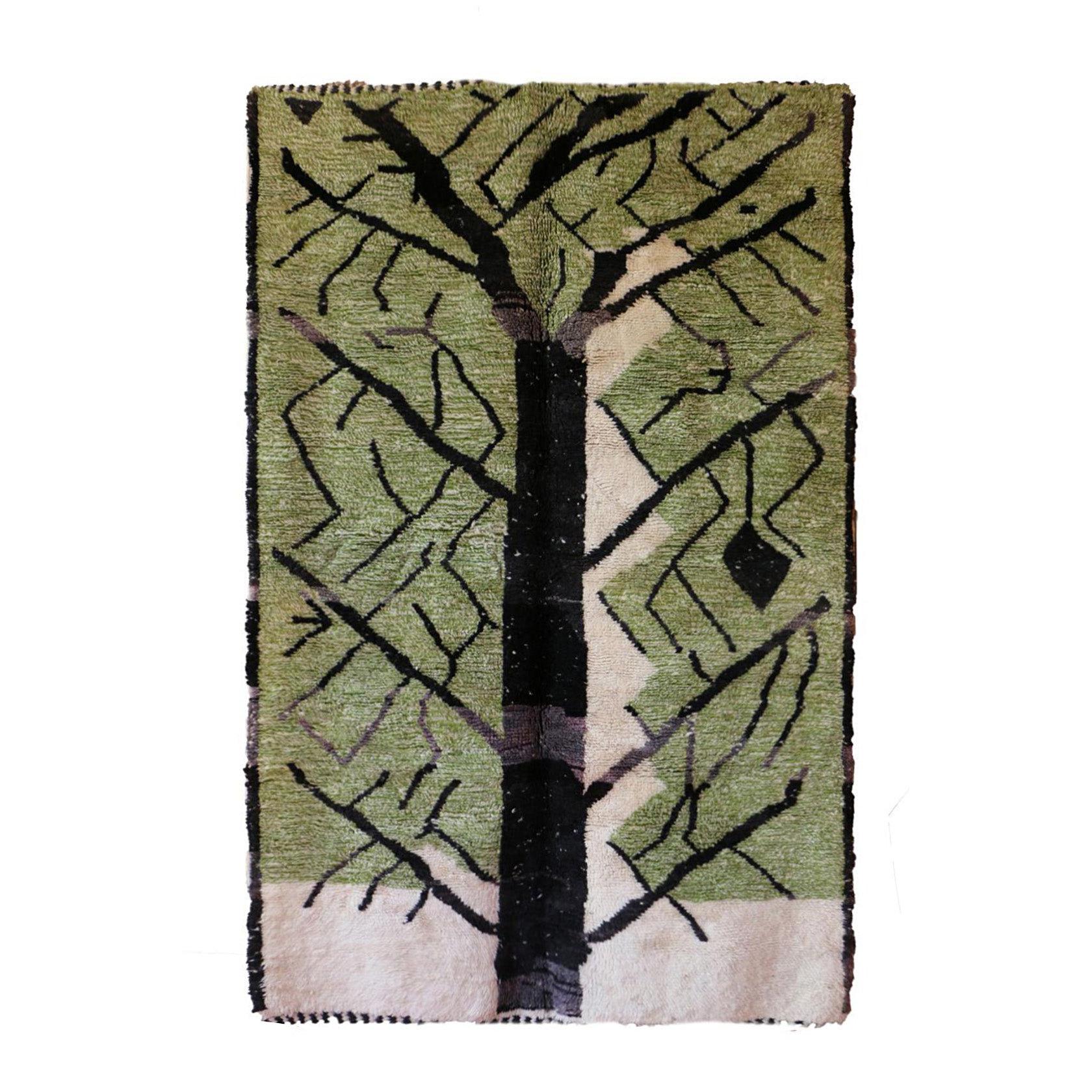 AFK Living vloerkleed Berber - handgemaakt - Wol - 168 x 260 cm