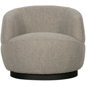 WOOOD draaibare fauteuil Woolly – Schapenvacht – Naturel – 71x84x88 WOOOD draaibare fauteuil Woolly – Schapenvacht – Naturel – 71x84x88
