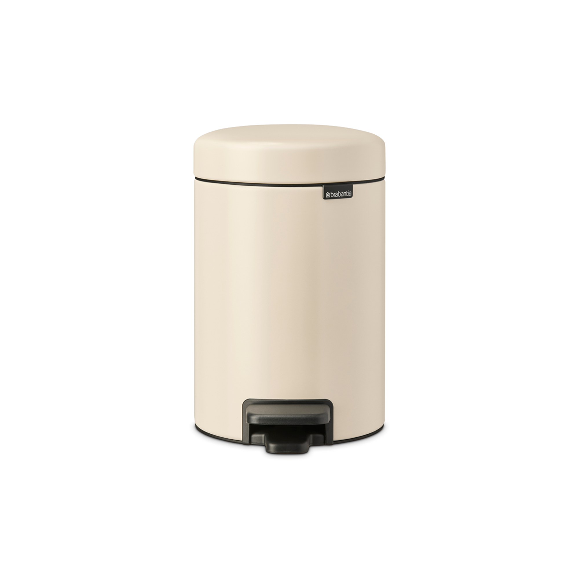 Brabantia NewIcon Pedaalemmer, 3 liter, kunststof binnenemmer - Soft B
